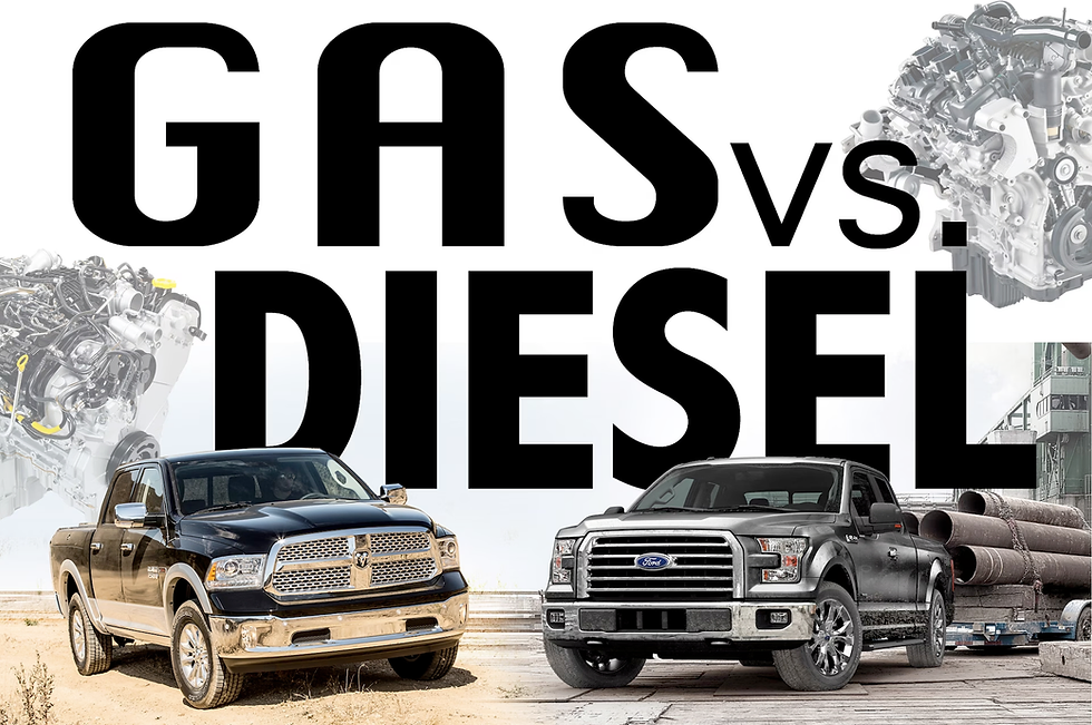 Exploring the differences between gas and diesel Ford engines