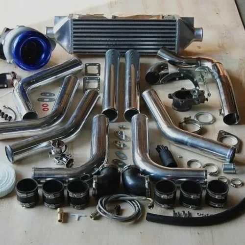 Custom Race T3T4 T4 T3 TurboCharger Turbo Boost Kit 500HP Package Intercooled