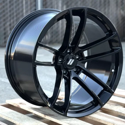 20″ 20×11 SRT Gloss Black Wheels Fits Dodge Challenger Charger (Widebody Only)