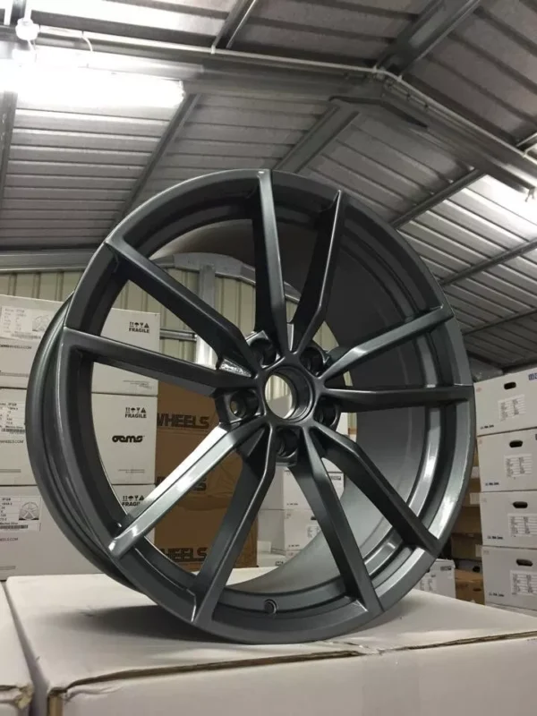 18" VW Golf R Pretoria Style Alloy Wheels Gloss Gun Metal Golf MK5 MK6 MK7 MK7.5