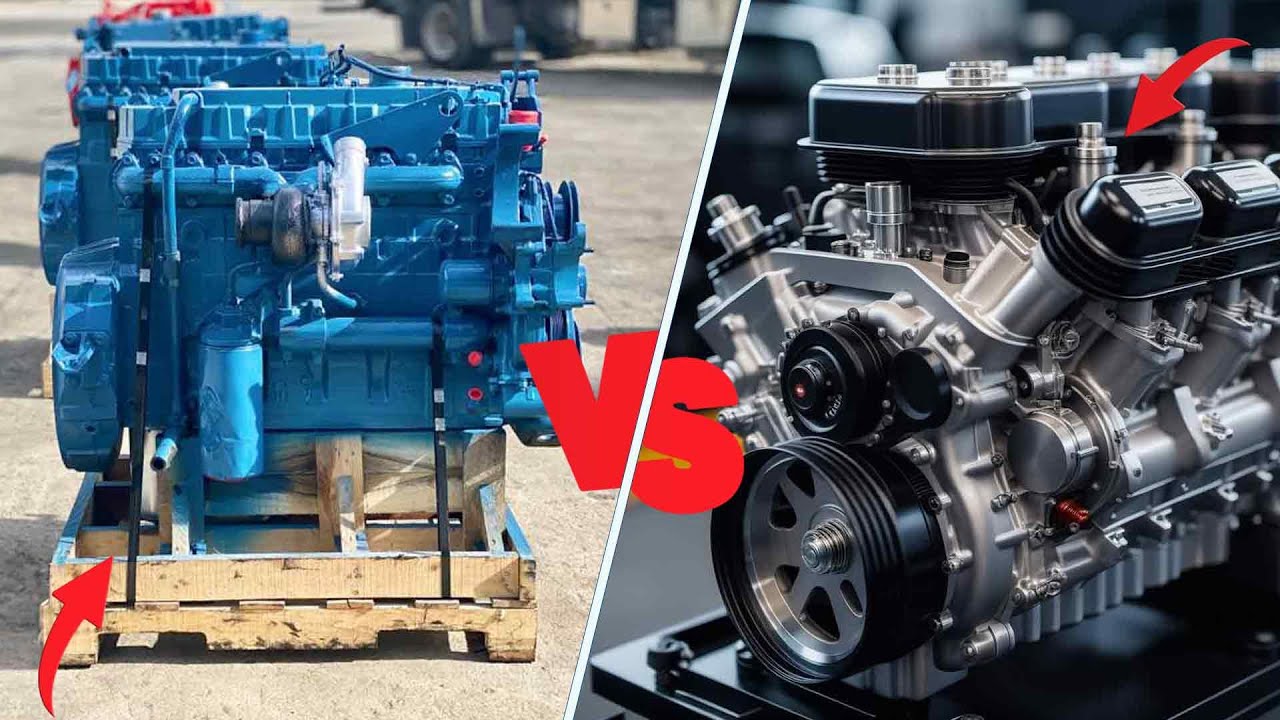 Gas vs Diesel Used Engines Comparison 2